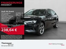 Brillantschwarz Gebraucht 2024 Audi A4 Kombi | 29.980 € (Guter Preis)
