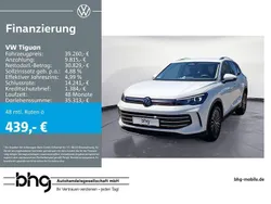 Pure white Gebraucht 2024 VW Tiguan Elegance SUV | 39.260 € (Fairer Preis)