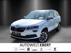 Moonweiß perleffekt moonweiß perleffekt Gebraucht 2022 Skoda Karoq Clever SUV | 36.990 € (Teuer)