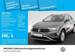 Grau Gebraucht 2023 VW T-Roc Life SUV | 22.795 € (Superpreis)