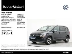 Deep black perleffekt Gebraucht 2025 VW Touran Goal Van / Kleinbus | 36.630 €