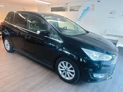Schwarz Gebraucht 2016 Ford Grand C-Max Titanium Van / Kleinbus | 8.490 € (Guter Preis)