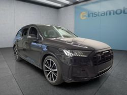 Schwarz Gebraucht 2023 Audi Q7 S-Line SUV | 70.999 € (Teuer)