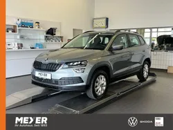 Empiregrau metallic Gebraucht 2018 Skoda Karoq Ambition SUV | 19.490 € (Superpreis)
