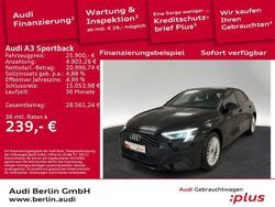 Brillantschwarz Gebraucht 2022 Audi A3 Sportback e-tron Advanced Plus Kleinwagen | 25.900 € (Fairer Preis)