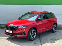 Red metallic Neu 2025 Skoda Karoq SportLine SUV | 42.770 € (Fairer Preis)