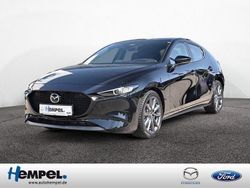 Schwarz / jet black Gebraucht 2023 Mazda 3 Exclusive-Line Limousine | 22.990 € (Fairer Preis)