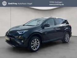 Schwarz metallic Gebraucht 2016 Toyota RAV4 Hybrid Executive SUV | 24.980 € (Etwas zu teuer)