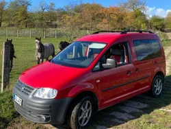 Rot Gebraucht 2009 VW Caddy Van / Kleinbus | 6.400 € (Guter Preis)