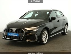 Schwarz Gebraucht 2023 Audi A3 Sportback S-Line Kleinwagen | 33.380 € (Teuer)