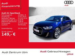 Blau Gebraucht 2024 Audi A1 Sportback S-Line Kleinwagen | 24.860 € (Fairer Preis)