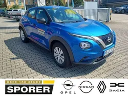 Blau (magnetic blue metallic) Gebraucht 2024 Nissan Juke Visia SUV | 18.990 € (Guter Preis)