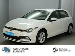 Weiss Gebraucht 2021 VW Golf VIII Life Limousine | 20.870 € (Etwas zu teuer)