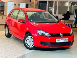 Rot Gebraucht 2009 VW Golf VI Trendline Limousine | 5.900 € (Etwas zu teuer)