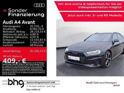 Mythosschwarz metallic Gebraucht 2022 Audi A4 S-Line Kombi | 35.930 € (Etwas zu teuer)