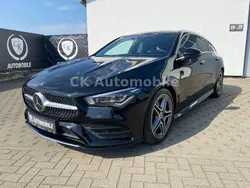 Schwarz Gebraucht 2021 Mercedes CLA200 Shooting Brake AMG line Kombi | 20.900 € (Fairer Preis)
