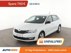 Weiß Gebraucht 2019 Skoda Rapid Ambition Limousine | 10.190 € (Fairer Preis)