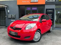 Super red v Gebraucht 2009 Toyota Yaris Sol Kleinwagen | 6.900 € (Teuer)