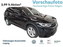 Schwarz Gebraucht 2024 VW Tiguan Allspace R-line SUV | 43.930 € (Fairer Preis)