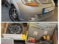 Silber Gebraucht 2008 Chevrolet Matiz SE Kleinwagen | 1.790 € (Fairer Preis)