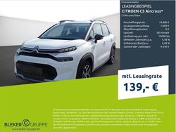 Lack weiss banquise/typ aussenverkleidung spiegel flach standard Gebraucht 2023 Citroën C3 Aircross Shine SUV | 12.980 € (Guter Preis)