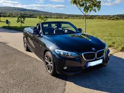 Schwarz Gebraucht 2017 BMW 218 Sport Line Cabrio | 17.150 € (Fairer Preis)