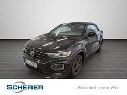 Deep black perleffekt schwarz Gebraucht 2021 VW T-Roc Cabriolet R-line Cabrio | 24.500 € (Guter Preis)