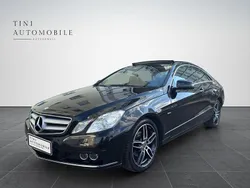 Schwarz Gebraucht 2010 Mercedes E200 Coupé | 6.799 € (Fairer Preis)