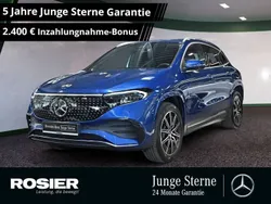 Blau / spektralblau Gebraucht 2024 Mercedes EQA350 Advanced SUV | 38.876 € (Fairer Preis)