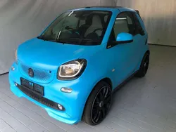 Blau Gebraucht 2017 Smart ForTwo Cabrio Brabus Cabrio | 15.750 € (Superpreis)