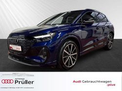 Navarrablau metallic (blau) Gebraucht 2022 Audi Q4 e-tron S-Line SUV | 32.400 € (Fairer Preis)