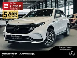 Manufaktur opalithweiß bright (metallic) Gebraucht 2022 Mercedes EQC400 AMG SUV | 40.739 € (Fairer Preis)