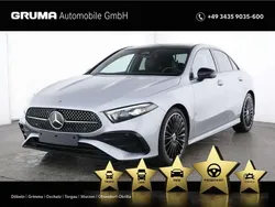 Lack hightechsilber Gebraucht 2024 Mercedes A250 AMG Line Premium Plus Limousine | 45.930 € (Teuer)