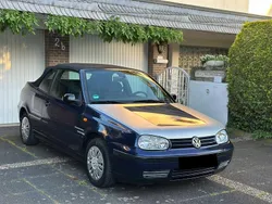 Blau Gebraucht 2000 VW Golf Cabriolet Karmann Cabrio | 1.950 € (Guter Preis)