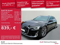 Brillantschwarz Gebraucht 2024 Audi S6 Ambiente Kombi | 68.985 € (Fairer Preis)