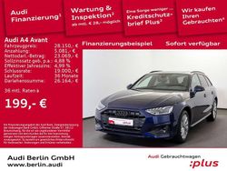 Blau Gebraucht 2022 Audi A4 Advanced Kombi | 35.400 € (Teuer)