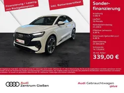Gletscherweiß metallic Gebraucht 2021 Audi Q4 Sportback e-tron S-Line SUV | 28.930 €