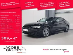 Brillantschwarz Gebraucht 2024 Audi S6 Ambiente Limousine | 55.970 € (Superpreis)