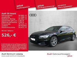 Mythosschwarz metallic Gebraucht 2022 Audi S6 Ambiente Kombi | 59.950 € (Teuer)