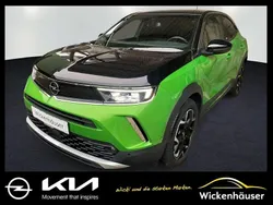 Matcha green/ikone gruen Gebraucht 2021 Opel Mokka-e Ultimate SUV | 17.990 € (Fairer Preis)