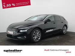 Mythosschwarz metallic Gebraucht 2025 Audi A6 e-tron Ambiente Kombi | 52.980 € (Superpreis)