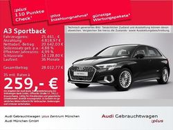 Brillantschwarz Gebraucht 2023 Audi A3 Sportback e-tron Advanced Plus Kleinwagen | 25.411 € (Fairer Preis)