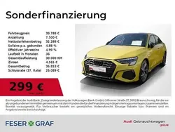 Pythongelb metallic Gebraucht 2022 Audi S3 Ambiente Limousine | 39.788 € (Etwas zu teuer)