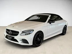 Unilack polarweiß Gebraucht 2024 Mercedes C200 AMG Cabrio | 50.440 € (Teuer)