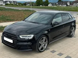 Schwarz Gebraucht 2020 Audi A3 Sportback S-Line Limousine | 25.500 € (Fairer Preis)