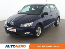 Blau Gebraucht 2018 Skoda Fabia Ambition Kleinwagen | 9.350 € (Fairer Preis)