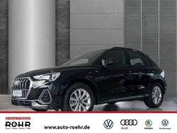 Mythosschwarz metallic Gebraucht 2024 Audi Q3 S-Line SUV | 43.677 € (Fairer Preis)