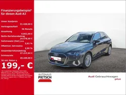 Grau Gebraucht 2024 Audi A3 Sportback Ambiente Limousine | 31.430 € (Superpreis)