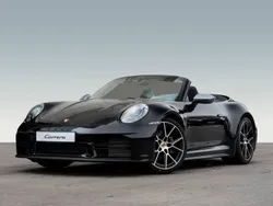 Tiefschwarzmetallic Neu 2025 Porsche 911 Carrera T Cabrio | 185.848 € (Teuer)