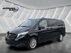 Obsidianschwarz metallic Gebraucht 2017 Mercedes V220 Edition Van / Kleinbus | 34.900 € (Teuer)